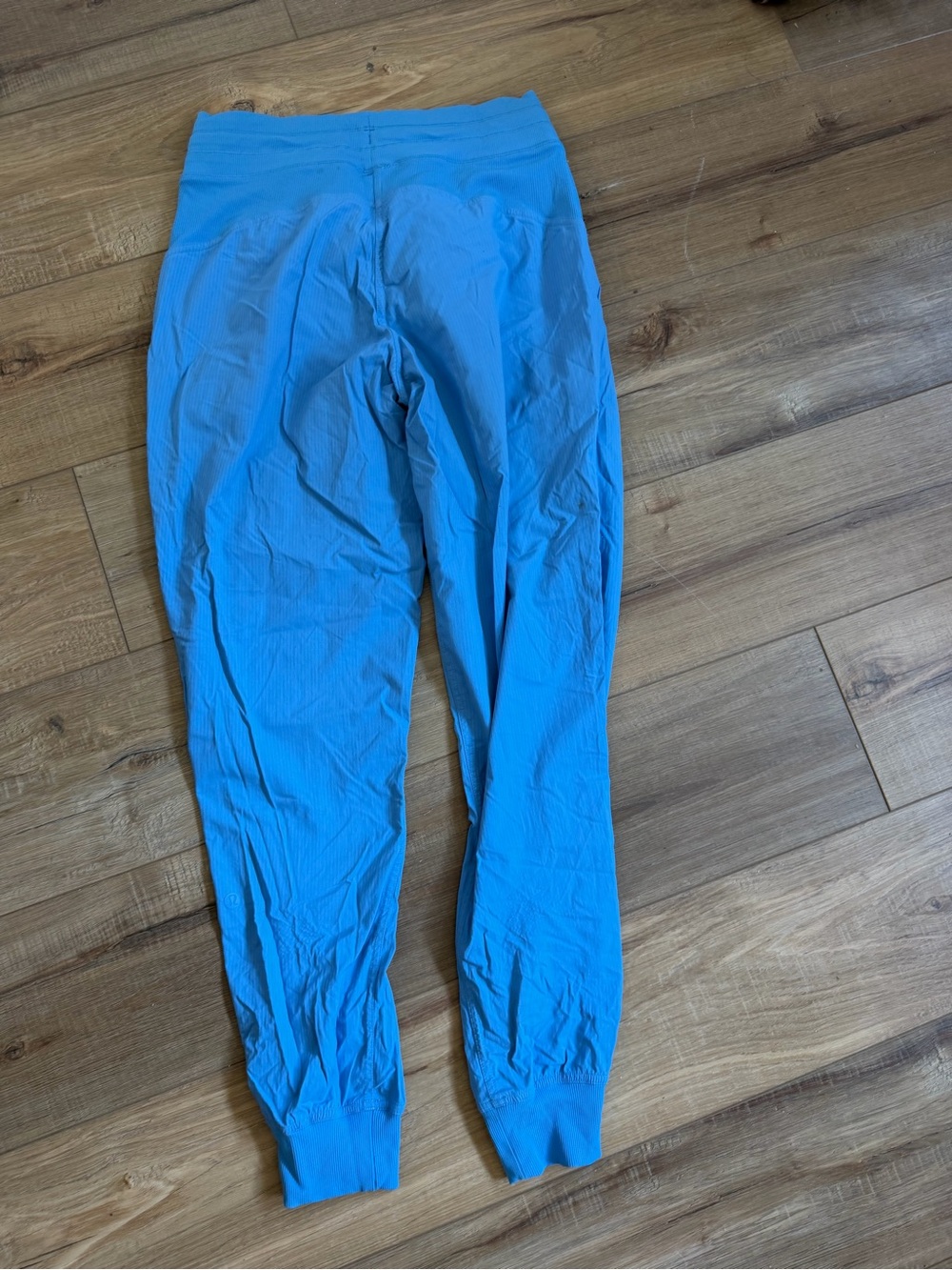 lululemon athletica dance studio light blue joggers